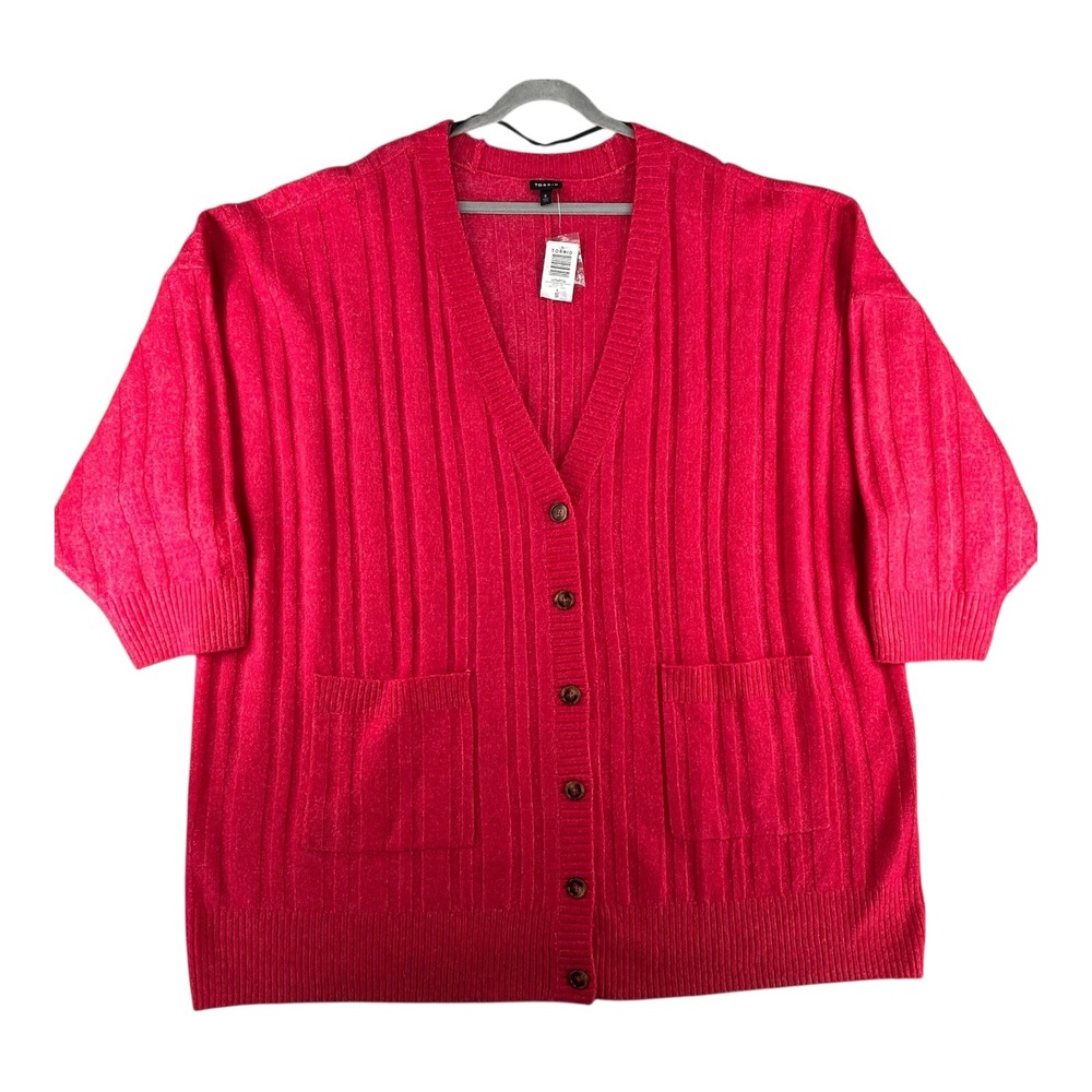 Torrid Vegan Cashmere Boyfriend V Neck Cardigan Plus Size Womens Size‎ 6 6X